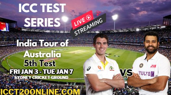 [Day 1-Test Series] Australia Vs India Cricket Live Stream 2024